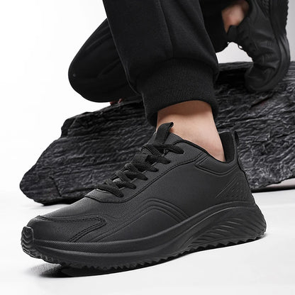 Autumn and Winter Men's Waterproof Sneakers Soft and Cushion Sport Shoes For Walking Plus Size 39-48 Casual Shoes For Men