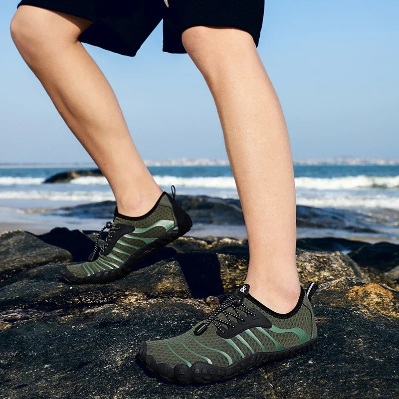 Muške aqua cipele za vodu i plivanje, ženske tenisice, dječje barefoot cipele za dječake, sandale za plažu, brzo sušeće cipele za rijeku, more, ronjenje i teretanu