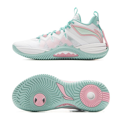 Li-Ning Men's BADFIVE STORM 2025 Outdoor Basketball Shoes BOOM Cushioning TUFF OS Wearable LiNing Sports Sneakers ABFV017