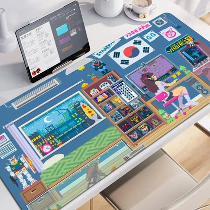 Anime Gaming Girl Overwatch Large Mouse Pad 900x400 Laptop Office Rubber Soft Desk Mat Computer Keyboard HD Print Mousepad Xxl