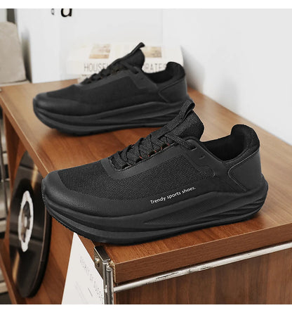 Men Running Shoes Marathon Speciality Sports Breathable Lightweight Women's Comfortable Nonskid Leisure Sneakers Plus Size 38-46