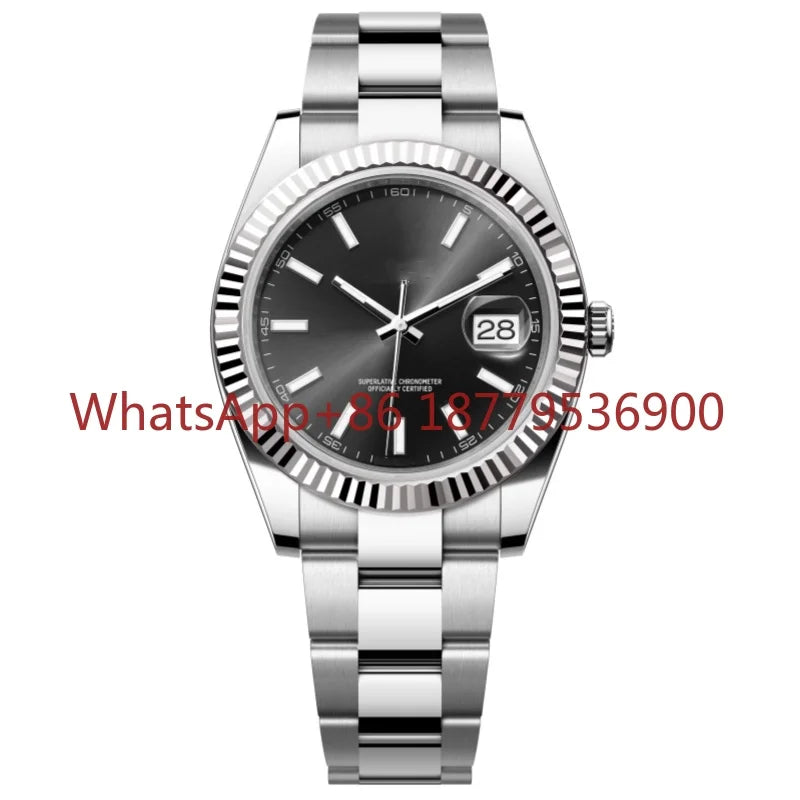 2026 Men's 904L Stainless Steel Automatic Mechanism Sapphire glass 41MM Watches Customized