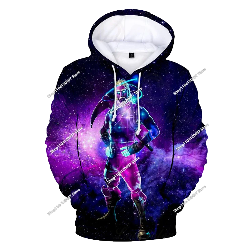 Fortnite Fighting Game 3D Print Hoodies Streetwear Children's Oversized Casual Sweatshirts Hoodie Man Coat Clothes