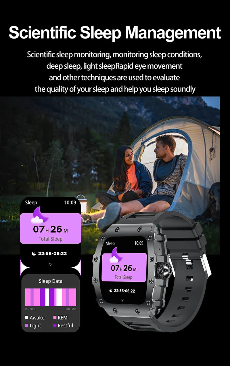 New Trend Smart Watch 1.76 inch AMOLED 3D Dynamic Dial IP67 Waterproof Bluetooth Call NFC Voice Assistant Men Sports Smartwatch