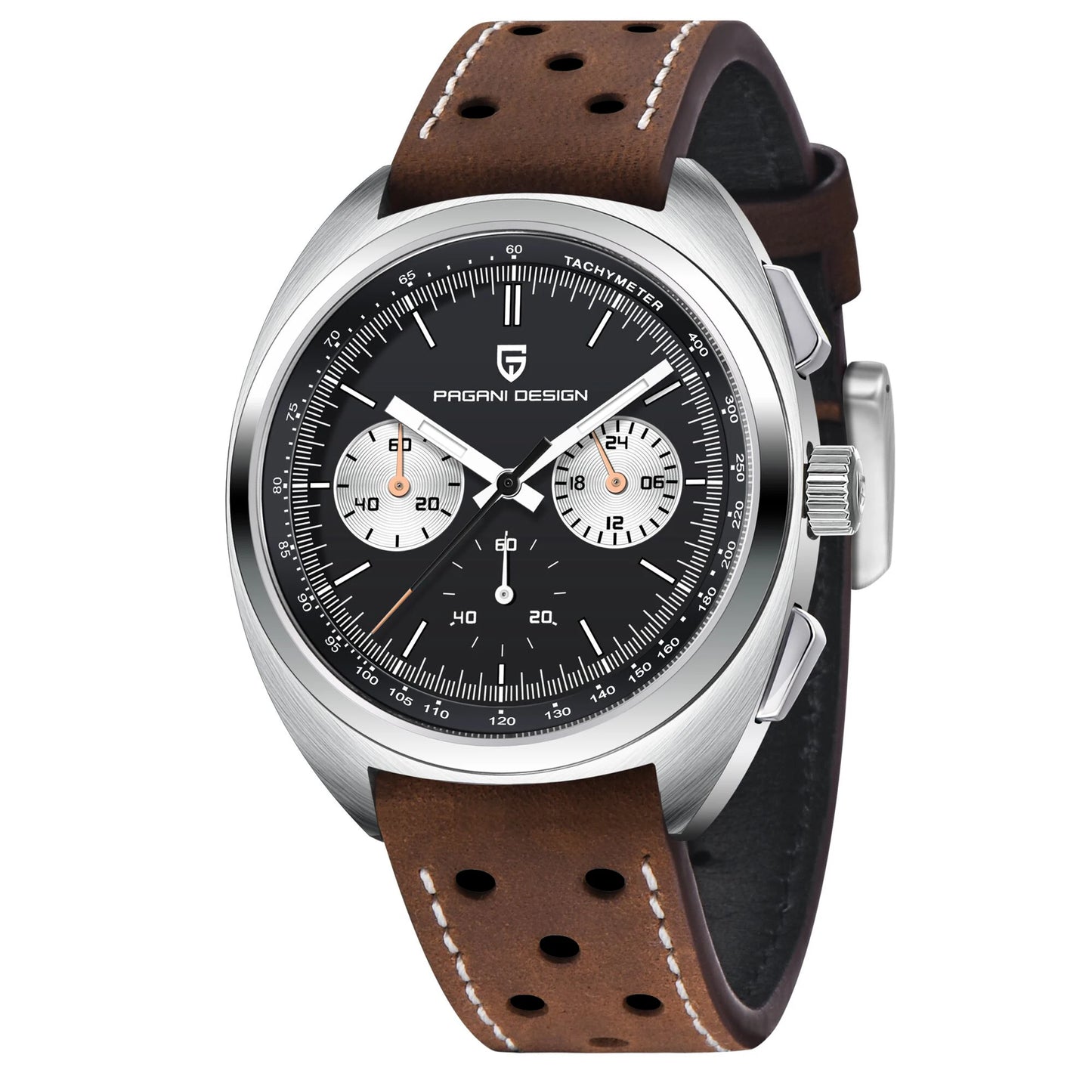 PAGANI DESIGN 2026 NEW Turtle Back Chronograph 1782 fashion quartz wristwatch for Man Luminous Waterproof Watch Reloj hombre
