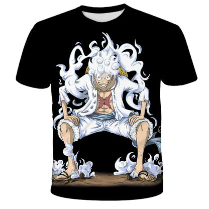 Anime Dragon Ball Son Goku 3D Print Kids T Shirt Summer Fashion Casual T-shirt Boy Girl Unisex Children's Clothing Tshirt Tops