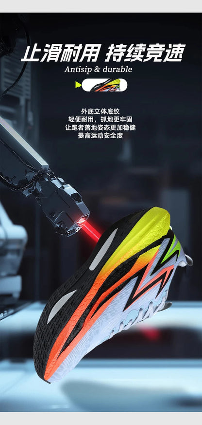 Marathon Men Running Shoes Carbon Board Speciality Sports Breathable Lightweight Women's Comfortable Chunta Athletic Sneakers