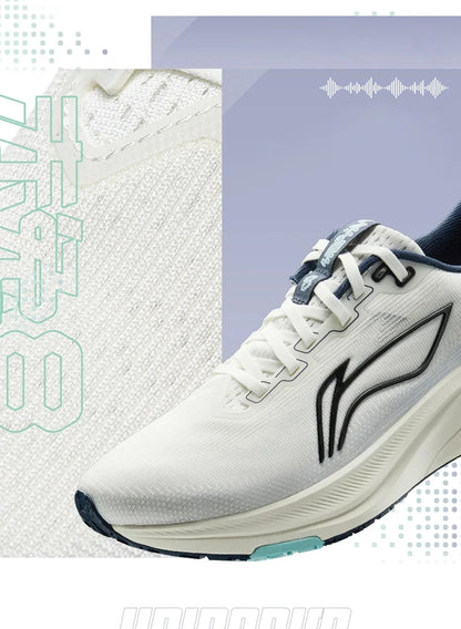 Pantofi de alergare pentru bărbați Li-Ning RED HARE 8, pentru curse, LIGHT FOAM ULTRA, reflectorizanți, cu amortizare și stabilitate, sneakers ușori LiNing ARPV001