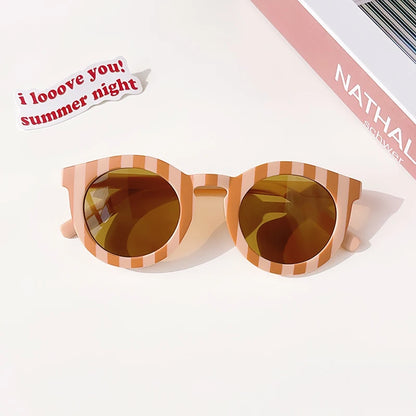 2026 Kids Personality Classic Outdoor Sun Protection Sunglasses Boys Girls Colors Protect Eyes Baby UV400 Sunglasses Children