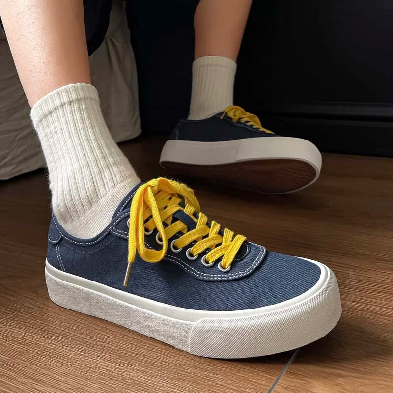 Hot Sale Men's Sports Casual Shoes Hot-selling Male Skateboard Footwear Fashion Sneakers Daily Male Walking Shoes Canvas Flats