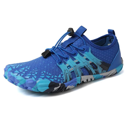 Men Women Water shoes Upstream Wading Swimming Barefoot Five Fingers Aqua Shoes Colorful Beach Seaside Light Unisex Sneakers New