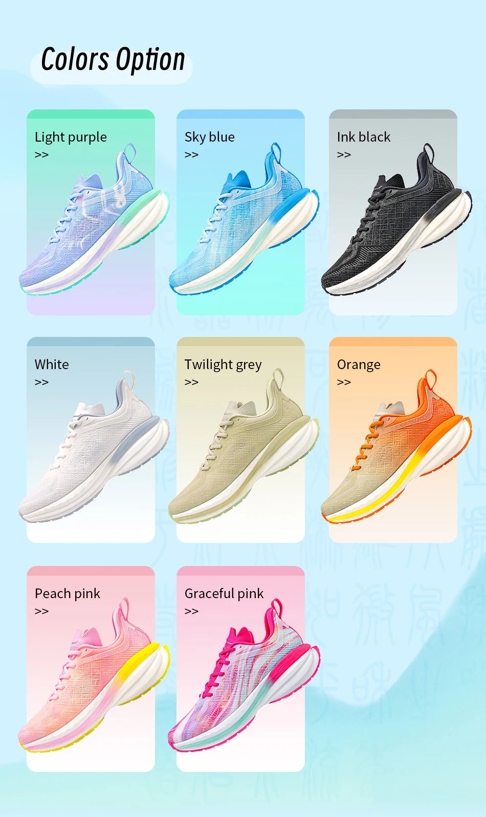 ONEMIX Chinese Sports Shoes New Shock-absorbent Men Running Shoes Non-slip Breathable Lightweight Outdoor Women Sneaker