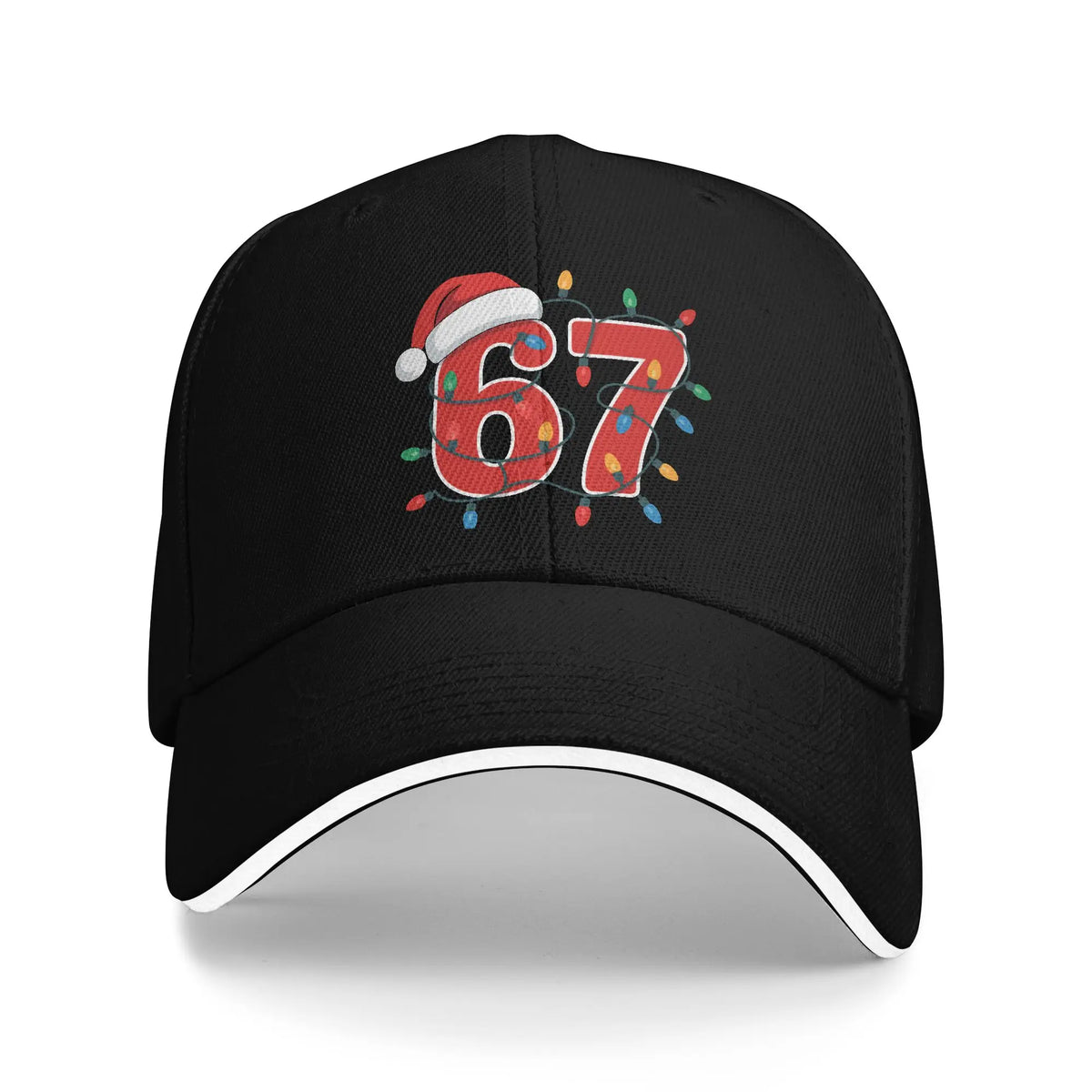 67 Six Seven 6-7 Casquette de baseball « Popular Steal » Brainrot Gaming Meme Sandwich Caps Hommes Femmes Respirante Dad Hat Plein air