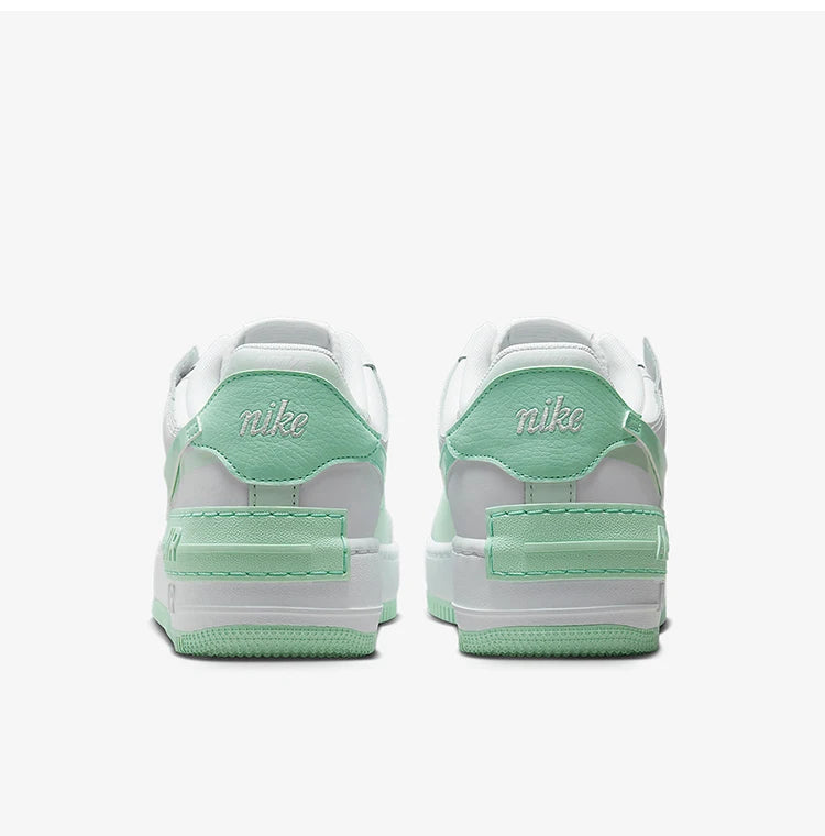 Nike Genuine AIR FORCE 1 Women's Thick-Sole Low-Top Classic Sneakers FZ3773-100