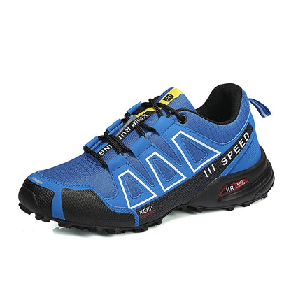 Men's Hiking Shoes Waterproof All-Terrain Outdoor Sneakers Non-Slip for Trekking Camping Tactical Training  Outdoor Cycling