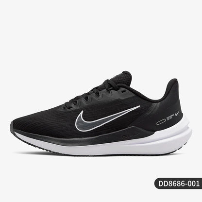Nike Authentic Air Winflo 9 Women's Lightweight Wear-Resistant Running Shoes DD8686-001