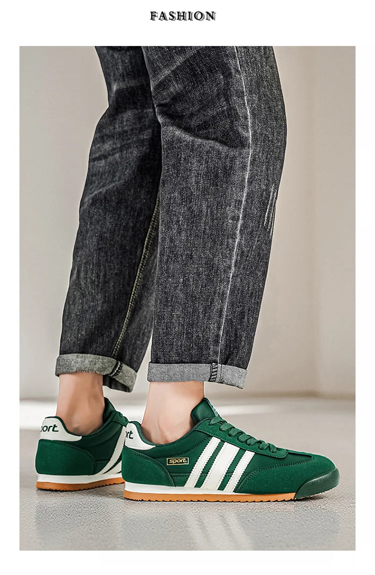 Men's Lightweight Forrest Gump Shoes, Soft Surface Non-Slip Sneakers, Retro Versatile Casual Shoes