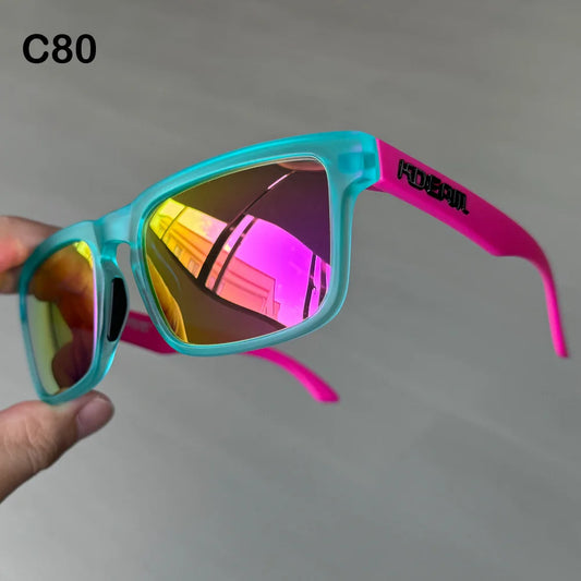 Kdeam High Quality Original Brand Design Polarized Sunglasses for Women Men Fashion Unisex  Trendy Outdoor Eyewear For Couple