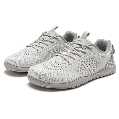 HOBIBEAR Knit Barefoot Shoes Unisex Zero Drop Wide Toe Sneaker Minimalist Breathable Causal Walking Shoes