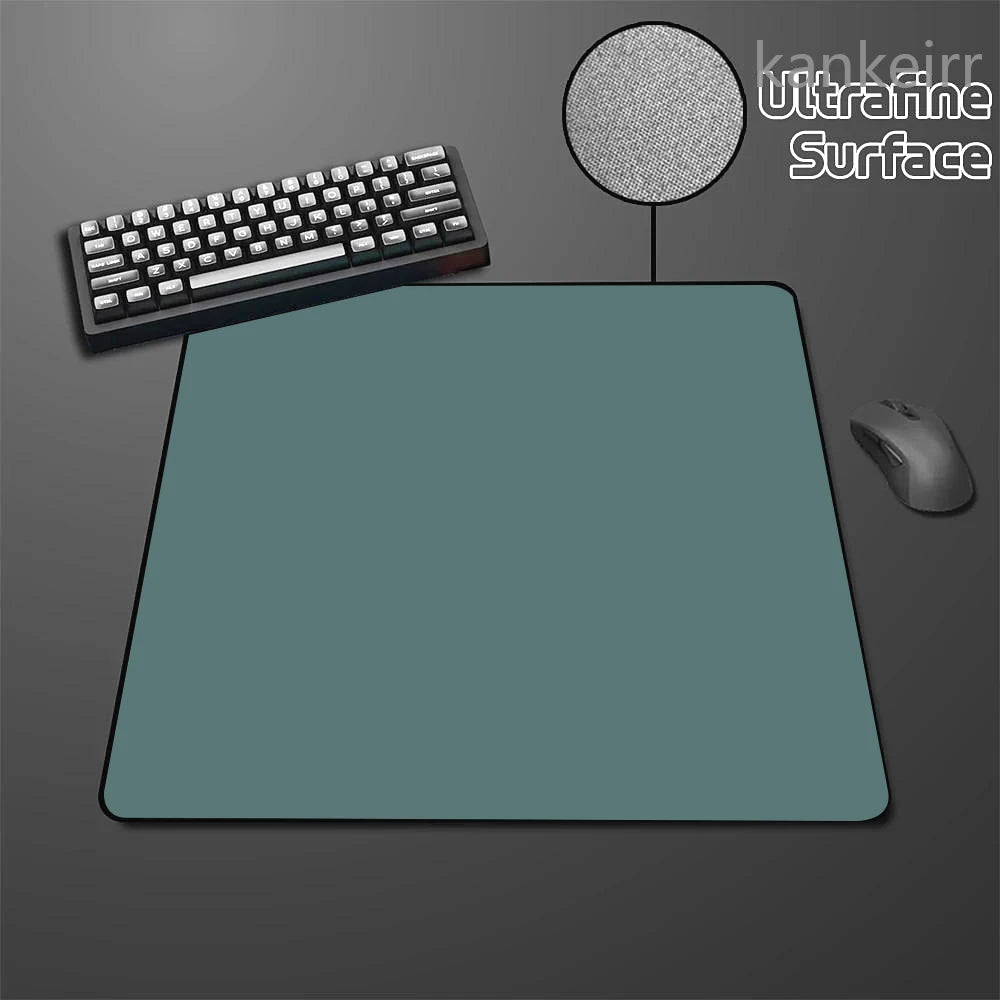 Fekete Speed egérpad, egyszínű, nagy rugalmasságú, csúszásmentes aljú gaming egérszőnyeg, prémium e-sport egérpad, ultrafinom felületű deskmat