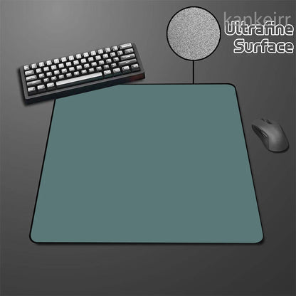 Fekete Speed egérpad, egyszínű, nagy rugalmasságú, csúszásmentes aljú gaming egérszőnyeg, prémium e-sport egérpad, ultrafinom felületű deskmat
