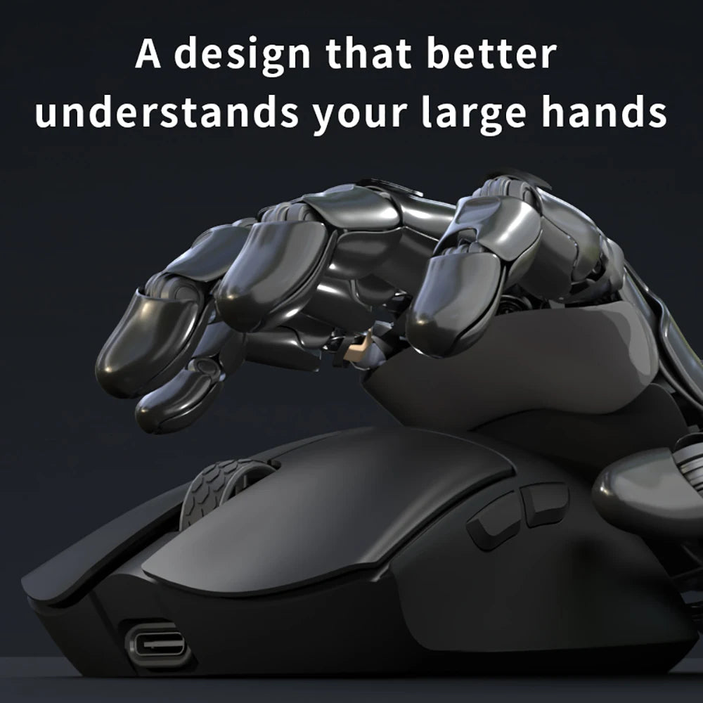 Darmoshark M3 V2 Gaming Mouse Wireless Tri-Mode 8K, PAW3395 Sensor, 26K DPI Ultra-Light Gaming Mouse for PC & Laptop