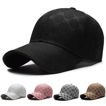 Unisex-baseballkepsar med tryck, vår- och höstmodeller, justerbara fritidskepsar för utomhusbruk, solskyddskepsar, sportkepsar