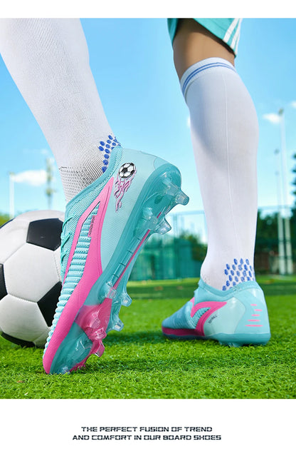 Men Football Boots Society Professional Original Resistant Casual Male Ultralight Outdoor Soccer Shoes Non Slip Football Shoes