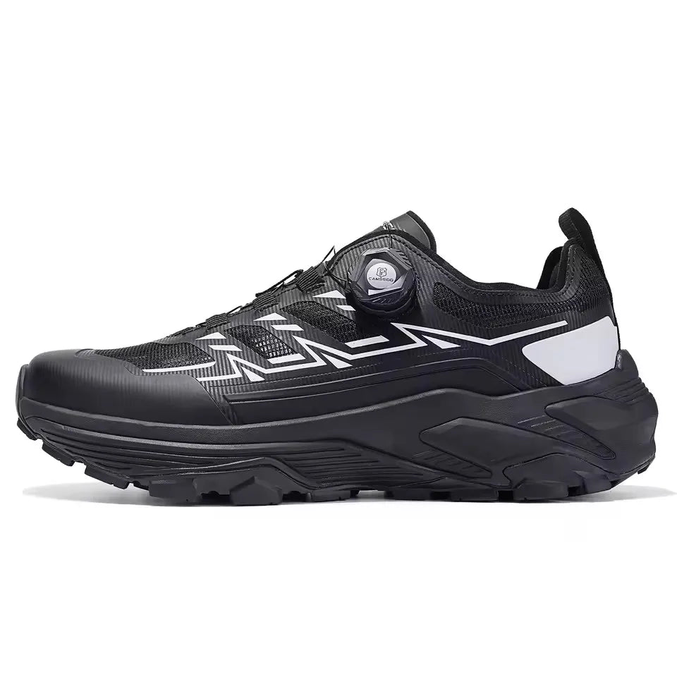 CAMSSOO hiking shoes men summer breathable non-slip running shoes travel outdoor sports cushioning casual boots off-road shoes