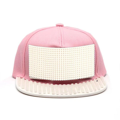 Crtani patchwork bejzbol kape, uradi-sam blokovi, snapback kape, hip hop kape za muškarce i žene, odvojivi pikseli, kape za tatu, dječje kape, kape za odrasle