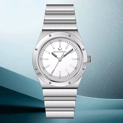 New Arrivals 2026 Specht & Söhne Luxury Watch 38MM Men's Quartz Super Slim Stainless Steel Sapphire Crystal 50M Water Resistant