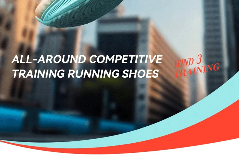 QIAODAN WIND 3TR Men's Marathon Running Shoes 2026 Thick Sole Cushioning Sport Shoes Male Gym Lightweight Sneakers QDB023252297