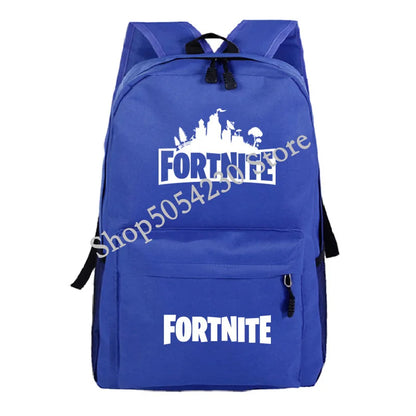 Mochila Fortnite Games, mochila escolar Fortnite para adolescentes, unissexo, com compartimento para portátil, para escola, viagens e uso casual