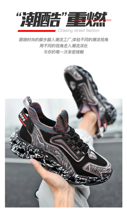 Scarpe da uomo, sneakers maschili casual, scarpe da uomo, tennis, scarpe di lusso, trainer da gara traspiranti, mocassini alla moda, scarpe da running per uomo