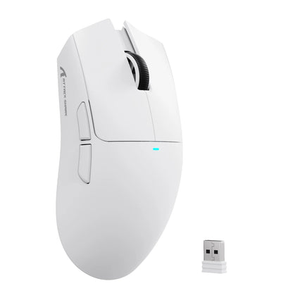 Безжична геймърска мишка ATTACK SHARK X11SE, Tri-Mode, суперлека 63g със сензор PAW3311, 22000 DPI, батерия 300mAh, двоен драйвер