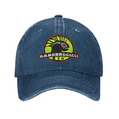 Murloc Park  World of Warcraft Baseball Cap Sun  Outdoor Gym Sunscreen Washed Trucker Hat Women Men Classic Design Baseball Caps