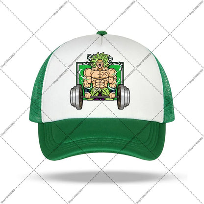 Dragon Ball-baseballkeps för kvinnor och män, solhattar, kepsar med tryck av seriefigurer och anime, bekväma unisex-bomullskepsar för vuxna, perfekta som sommargåvor och festpresenter