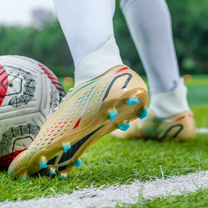 Men Football Boots Professional Turf Futsal Match Grass Unisex Outdoor Training Soccer Shoes Soccer Cleats Non-slip Breathable