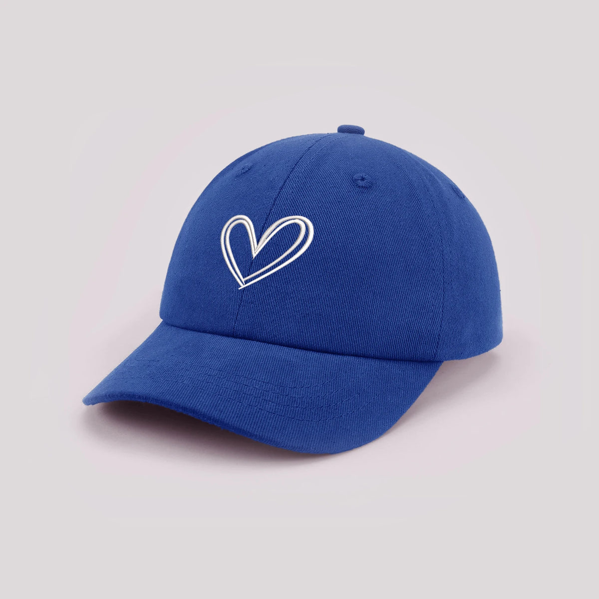 Cartoon heart-shaped Baby Baseball Cap Cute Solid Color Toddler Sun Hat with Ears Summer Adjustable Kids Boy Girl Peaked Cap ﻿