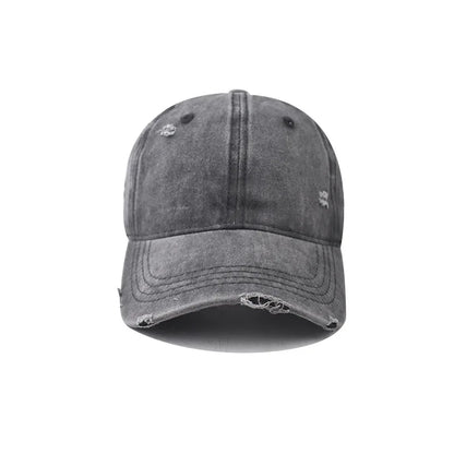 Distressed Baseball Cap Dad Hats for Men Women Vintage Washed Cotton soft crown Hat Adjustable Low Profile Unisex Style Headwear