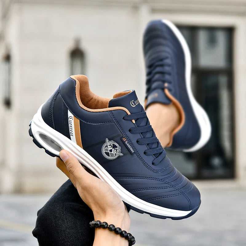 Mens Sports Shoes Big Size Breathable Comfortable Wear-resistant Snekaers Soft Sole Casual Flat Running Shoes for Man