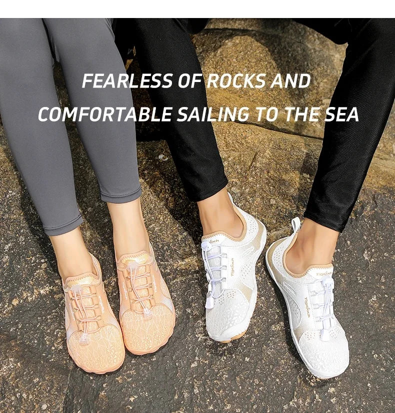Aqua Shoes Water Shoes Upstream Wading Barefoot Beach Shoes Adults Gym Outdoor Training Footwear Unisex Quick-Drying Breathable