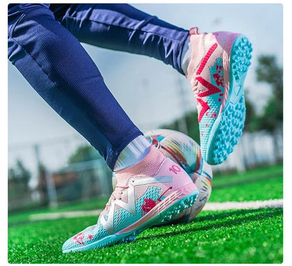 Нови мъжки футболни обувки Society Cleats, професионални футболни обувки за зала, бързи футболни бутонки за терен, оригинални тренировъчни маратонки за момчета