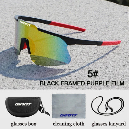 giant long-distance Cycling Glasses super light Men WomenAnti-Fog UV400 Protection MTB Bike Glasses Windproof Sports Eyewear