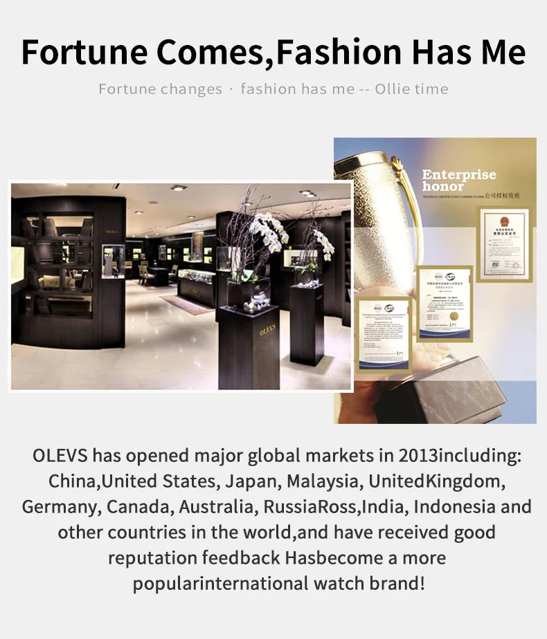 OLEVS 5650 Quartz Men's Watches Unique Week Calendar Display Luxury Brand Original Watches for Men Luminous Waterproof Man Watch