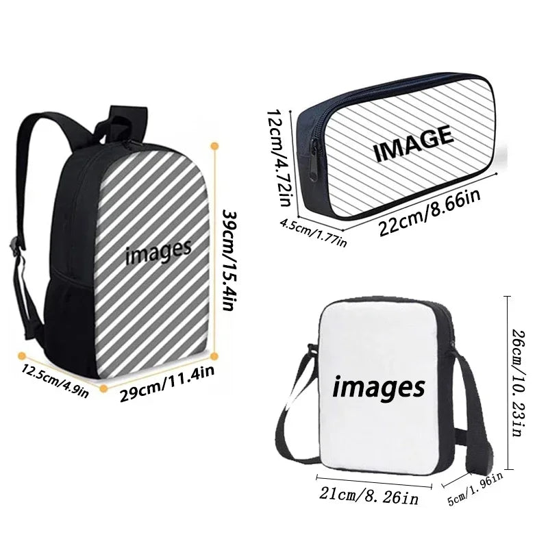 Hot Game Shooting Fortnites Child School Backpack With Shoulder Bag Pencil Bags School Bags for Boys Girls Best Gift