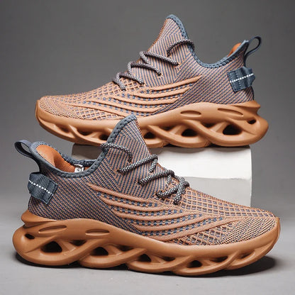 New Running Sneakers Newest Breathable Comfort For Women Low Top Large Size Men's Sports Increase Shoes Mesh Jogging Casual