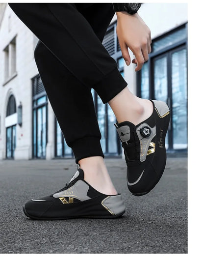 High Quality Platform Sneakers with Breathable Trendy Mesh for Summer, New Men's Sports and Leisure Shoes in Large Sizes 39-48