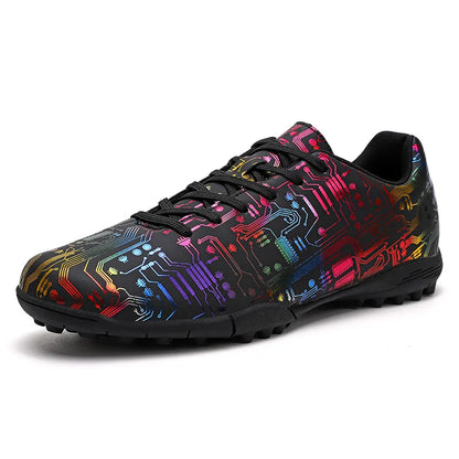 Men's Football Shoe Association Quick Five Up Football Nail Anti slip Professional Ultra Light Training Football Boot Turf