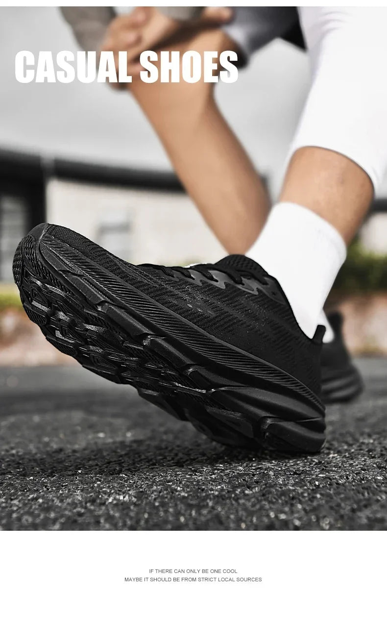 Ténis desportivos casuais 2025 para corrida, outdoor, confortáveis para primavera/verão, antiderrapantes, unissexo para homem e mulher, sapatilhas de treino macias para homem